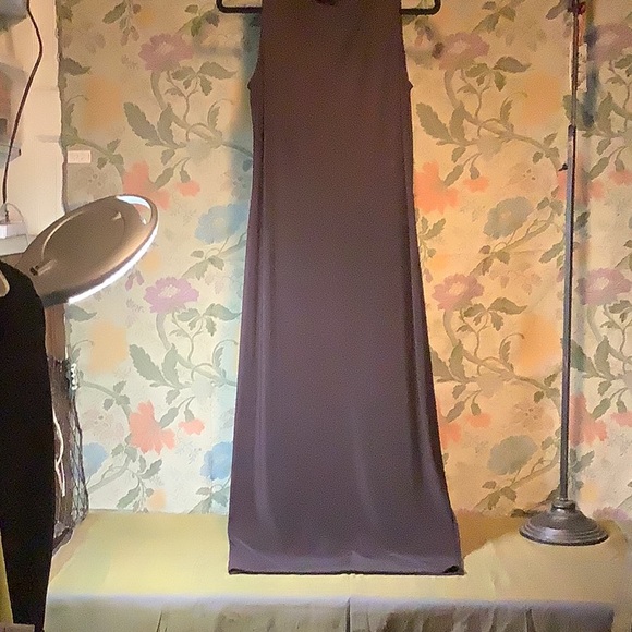 Solid Color Simple Twisted Elegant Sheath Dress
